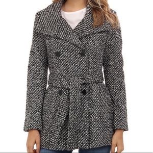 Calvin Klein Tweed Coat
